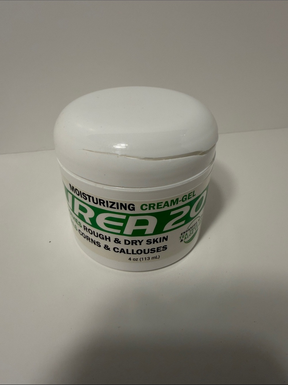 Moisturizing Cream-Gel for Rough & Dry Skin - White